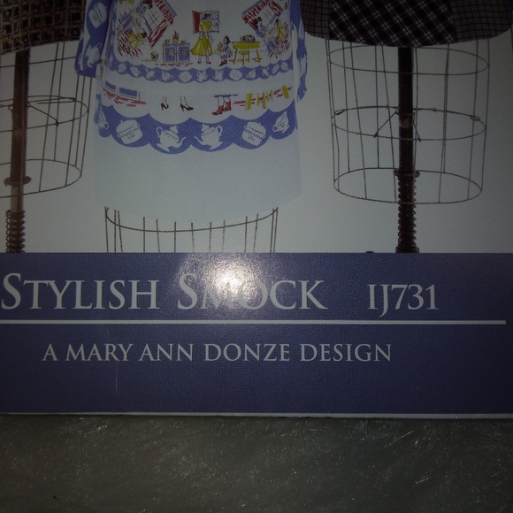 PATTERN Indygo Junction  IJ731 Stylish Smock, A Mary Ann Donze Design sz… - Picture 2 of 5